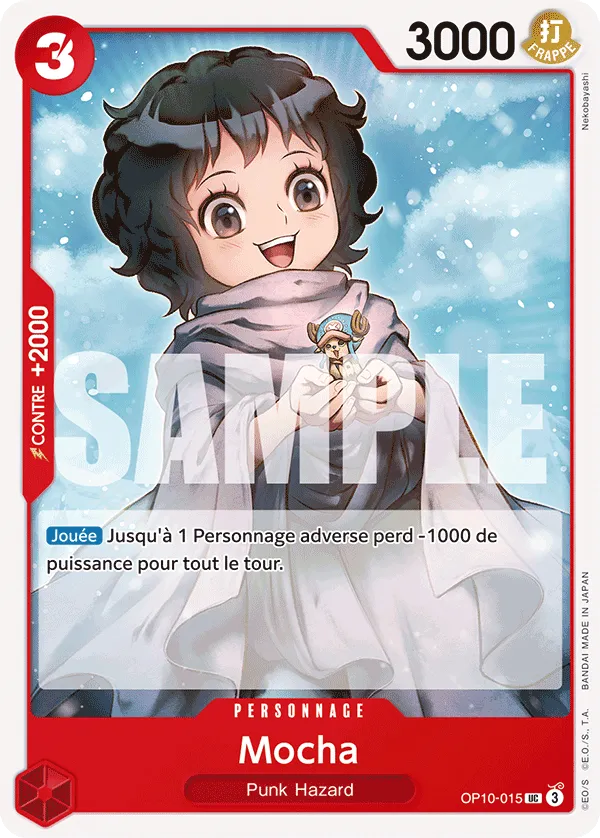 Carte One Piece Mocha - FR OP10-015 UC Sang Royal Neuf FR LorenZone
