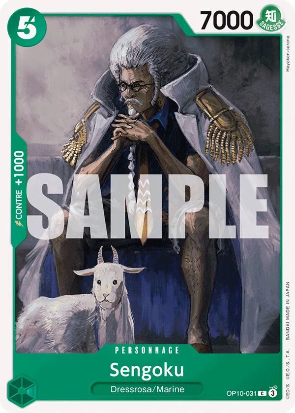 Carte One Piece Sengoku - FR OP10-031 C Sang Royal Neuf FR LorenZone
