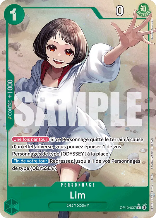 Carte One Piece Lim V2 - FR OP10-037 R-P Sang Royal Neuf FR LorenZone