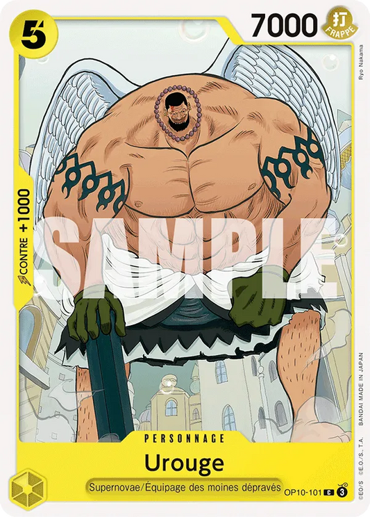 Carte One Piece Urouge - FR OP10-101 C Sang Royal Neuf FR LorenZone