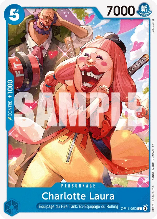 Carte One Piece Charlotte Lola - FR OP11-052 CO Des Poings Vifs Comme l'Éclair Neuf FR LorenZone