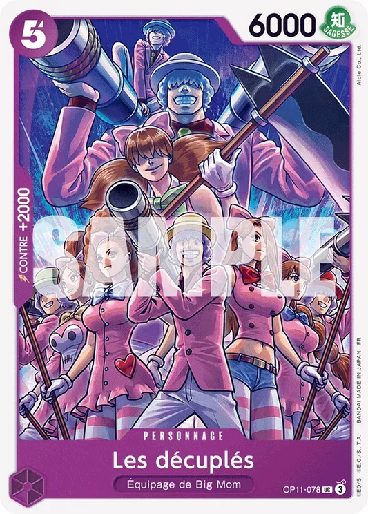 Carte One Piece Les décuplés - FR OP11-078 UC Des Poings Vifs Comme l'Éclair Neuf FR LorenZone