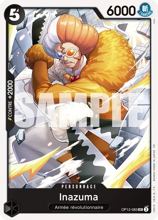 Carte One Piece Inazuma - FR OP12-083 UC L'héritage du Maître Neuf FR LorenZone