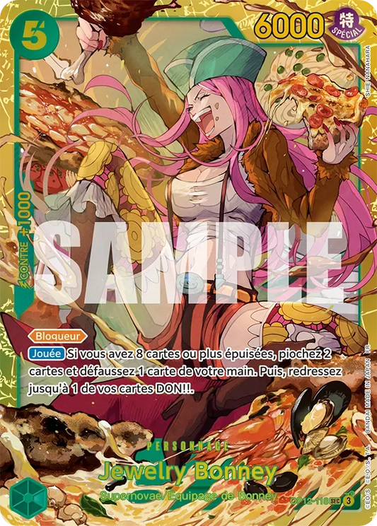 Carte One Piece Jewerly Bonney V1 - FR OP12-118 SEC L'héritage du Maître Neuf FR LorenZone