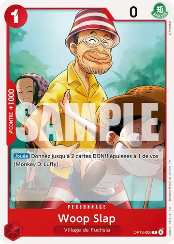 Carte One Piece Woop Slap OP13-006 - Successeurs