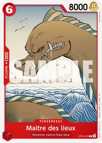 Carte One Piece Maître des lieux OP13-010 - Successeurs