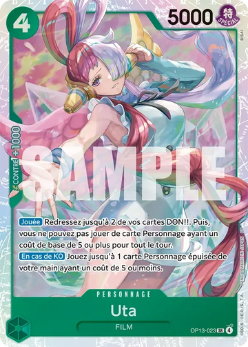 Carte One Piece Uta OP13-023 V1 - Successeurs