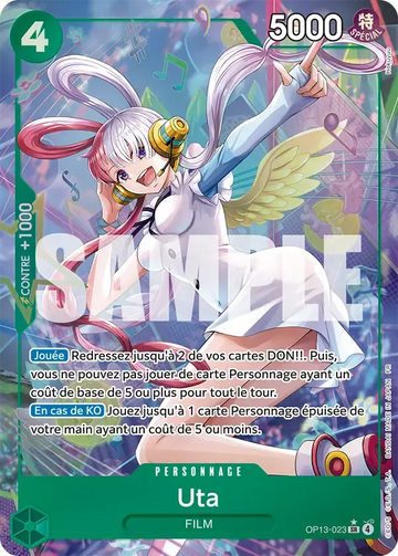 Carte One Piece Uta OP13-023 V2 - Successeurs