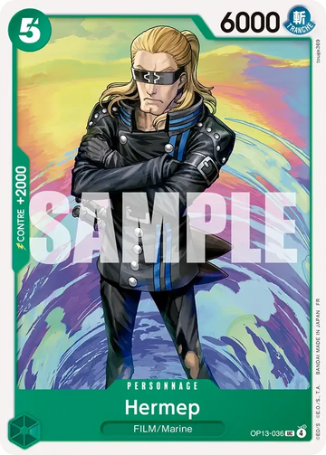 Carte One Piece Hermep OP13-036 - Successeurs