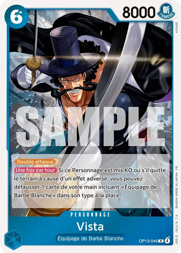 Carte One Piece Vista OP13-046 - Successeurs