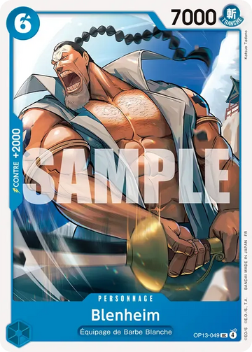 Carte One Piece Blenheim OP13-049 - Successeurs