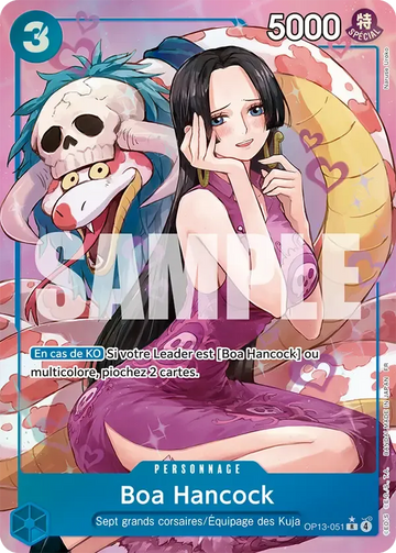 Carte One Piece Boa Hancock OP13-051 V2 - Successeurs