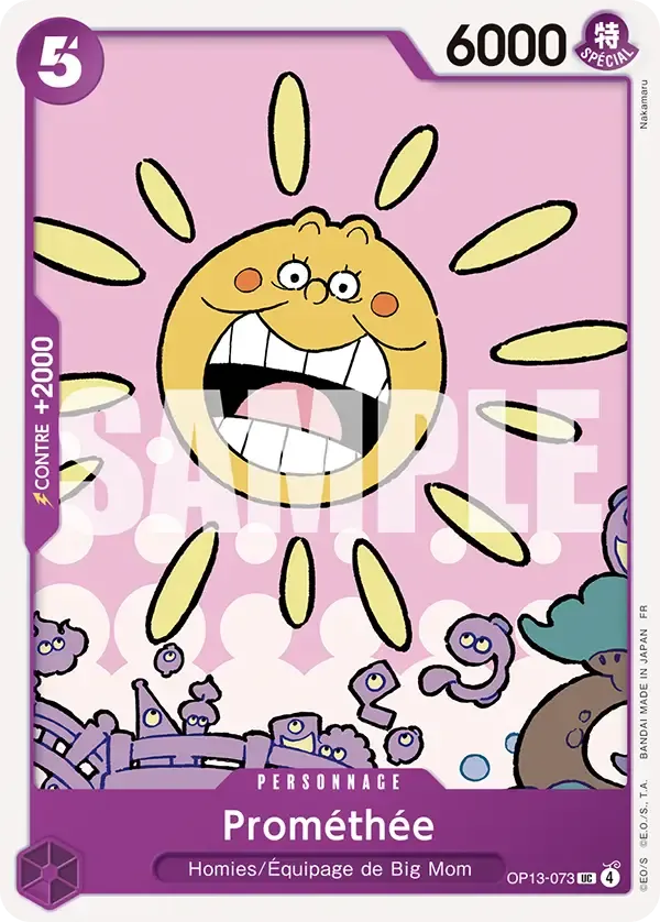 Carte One Piece Prométhée - FR OP13-073 UC Successeurs Neuf FR LorenZone