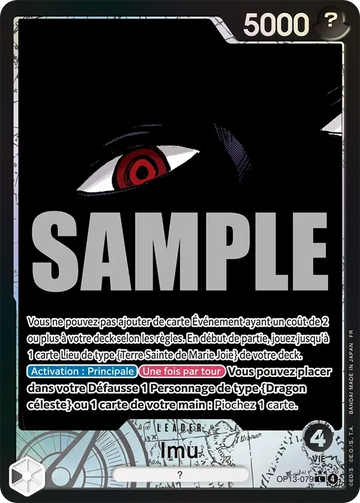 Carte One Piece Imu OP13-079 V2 - Successeurs