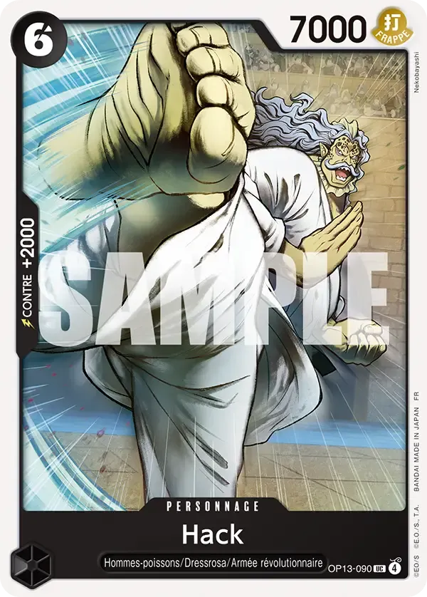 Carte One Piece Hack - FR OP13-090 UC Successeurs Neuf FR LorenZone
