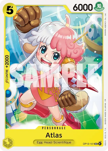 Carte One Piece Atlas OP13-101 - Successeurs