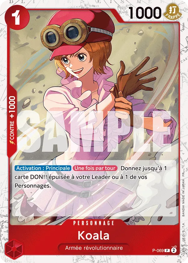 Carte One Piece P-069 Koala V2 | LorenZone