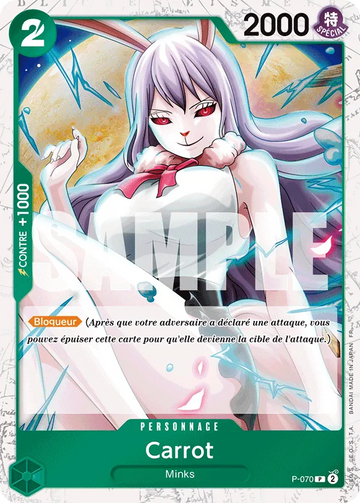 Carte One Piece Carrot P-070 V2 - The Best Vol.2