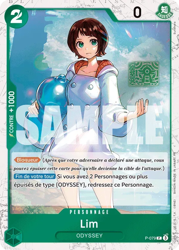 Carte One Piece Lim V2 - PRB02 - FR P-079 Promo Foil The Best Vol.2 Neuf FR LorenZone