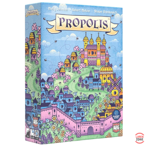Propolis - boîte du jeu de placement d'ouvrières abeilles médiévales Ravensburger