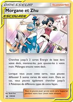 SM246/236 - Morgane et Zhu – Promo SM (Carte Pokémon FR à petit prix, à l’unité sur Lorenzone.fr)