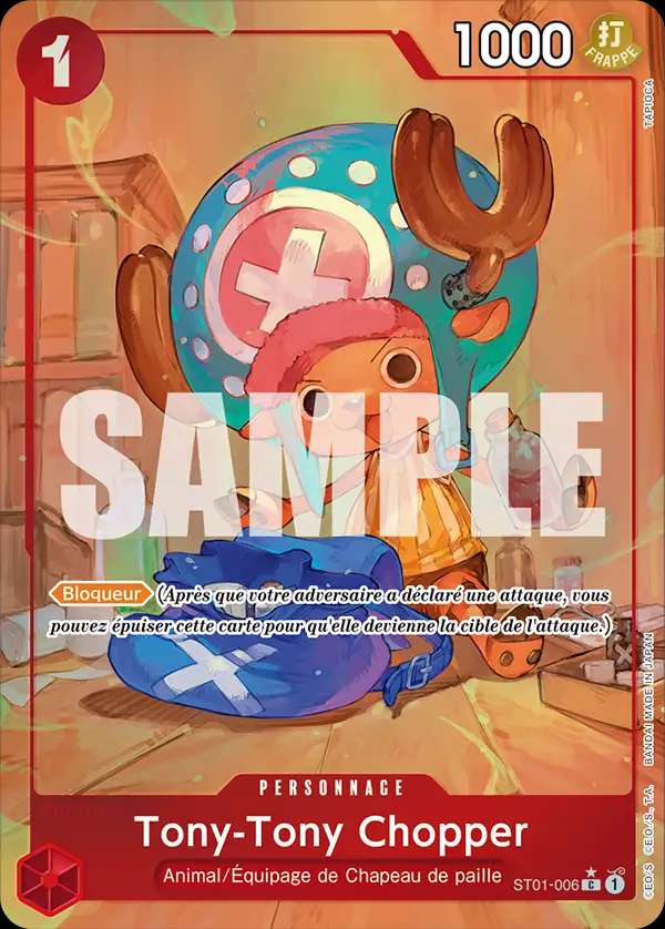 Carte One Piece Tony-Tony Chopper V4 ST01-006 C The Best Neuf FR LorenZone