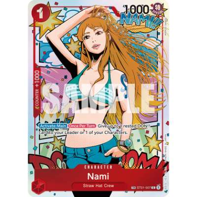 Carte One Piece Nami SP OP06 ST01-007 C Wings Of The Captain Neuf EN LorenZone