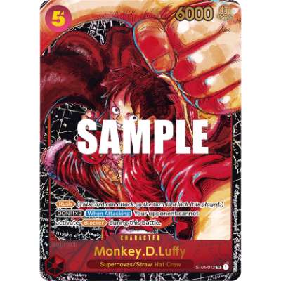 Carte One Piece Monkey.D.Luffy V2 SC OP05 ST01-012 SR Awakening Of The New Era Neuf EN LorenZone