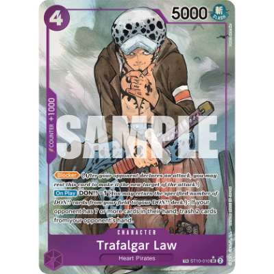 Carte One Piece Trafalgar Law SC OP07 ST10-010 SR 500 Years In The Future Neuf EN LorenZone