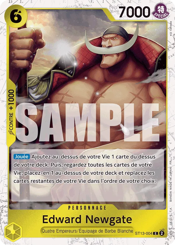 Carte One Piece ST13-004 Edward Newgate V2 | LorenZone