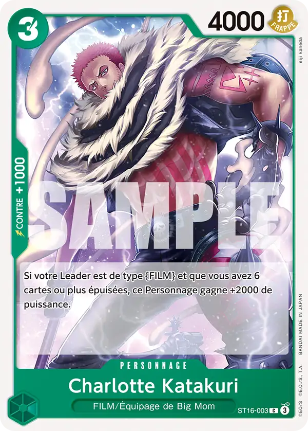Carte One Piece ST16-003 Charlotte Katakuri V1 | LorenZone
