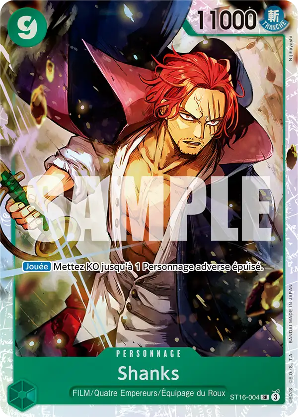 Carte One Piece ST16-004 Shanks V1 | LorenZone