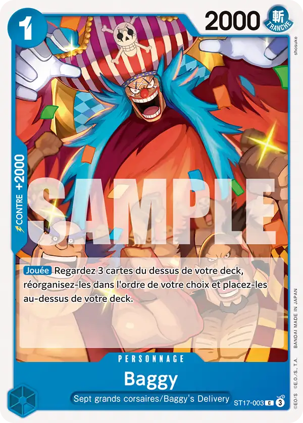 Carte One Piece ST17-003 Baggy V1 | LorenZone