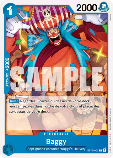 Carte One Piece Baggy ST17-003 V1 - The Best Vol.2
