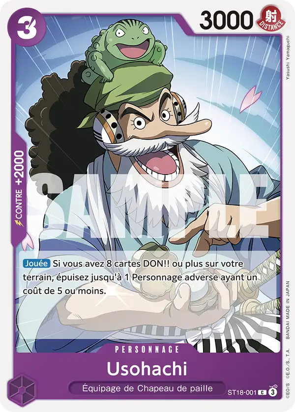 Carte One Piece ST18-001 Usohachi V1 | LorenZone
