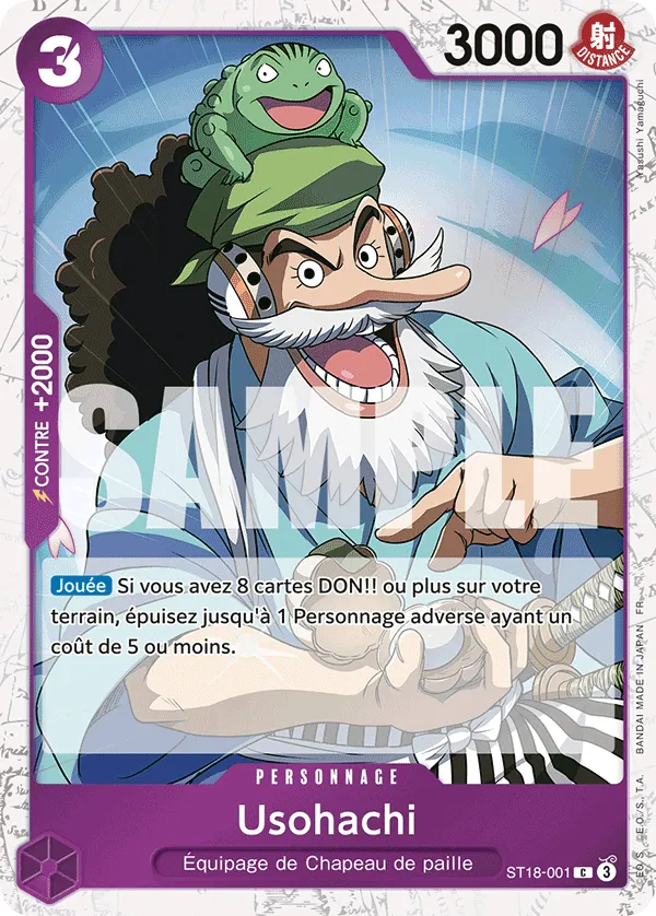 Carte One Piece ST18-001 Usohachi V3 | LorenZone