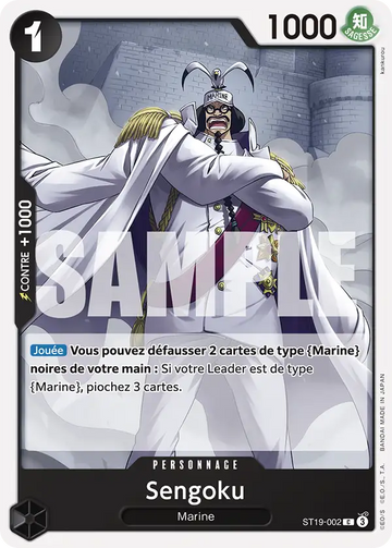 Carte One Piece Sengoku ST19-002 V1 - The Best Vol.2