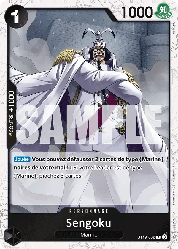 Carte One Piece Sengoku V2 - PRB02 - FR ST19-002 Commune Foil The Best Vol.2 Neuf FR LorenZone