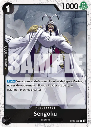 Carte One Piece Sengoku ST19-002 V2 - The Best Vol.2
