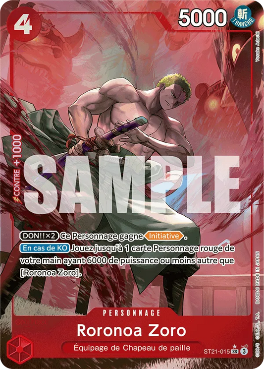 ST21-015 - Roronoa Zoro V2