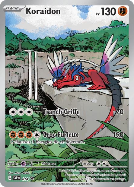 Carte Pokémon Koraidon SVP014 SV Promo SV SVP Neuf FR LorenZone