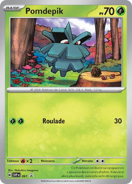 Carte Pokémon Pomdepik SVP061 SV Promo SV SVP Neuf FR LorenZone