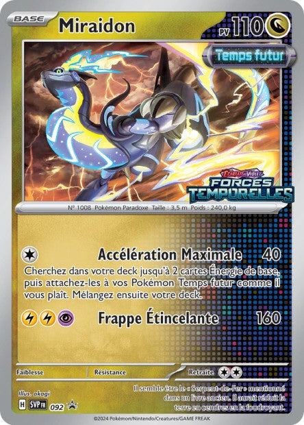 Carte Pokémon Miraidon SVP092 SV Promo SV SVP Neuf FR LorenZone