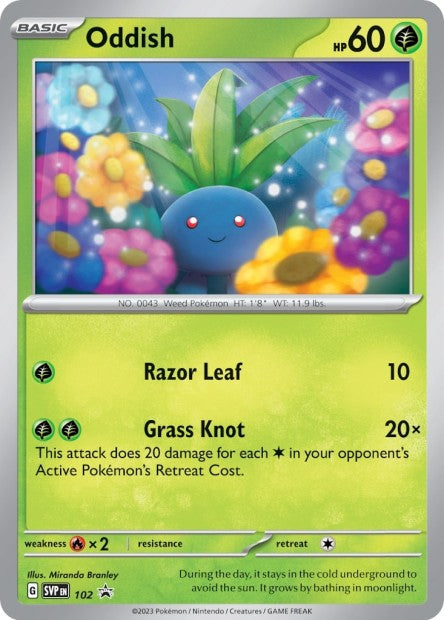 Carte Pokemon SVP102 Mystherbe | LorenZone
