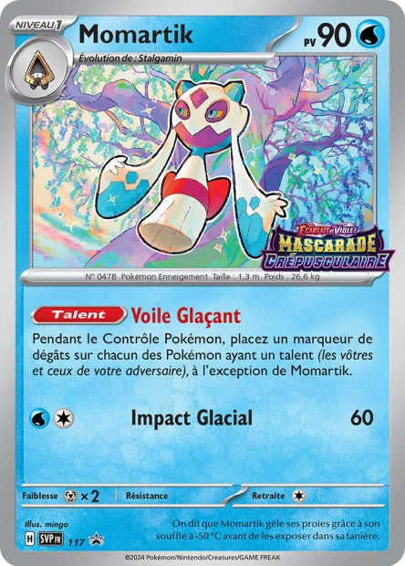 Carte Pokémon Momartik SVP117 SV Promo SV SVP Neuf FR LorenZone