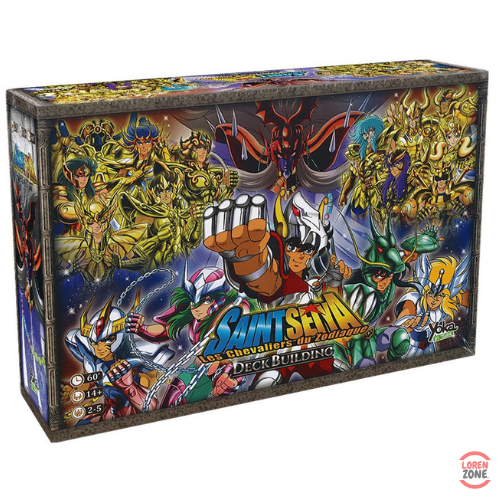 Saint Seiya Le Jeu de Deckbuilding - boîte du jeu officiel Yoka by Tsume licence Saint Seiya