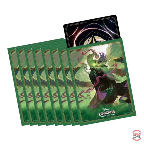 ursula card sleeves Archazias Island - Disney Lorcana