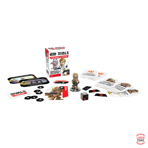 Star Wars Rivals Character Pack Côté Lumineux - contenu : 1 personnage + 3 cartes action + jetons