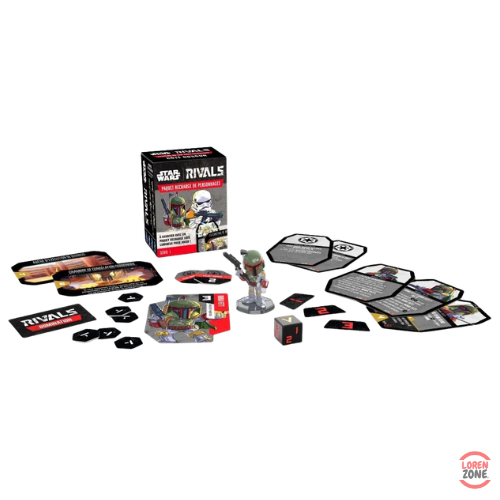 Star Wars Rivals Character Pack Côté Obscur - contenu : 1 personnage + 3 cartes action + jetons