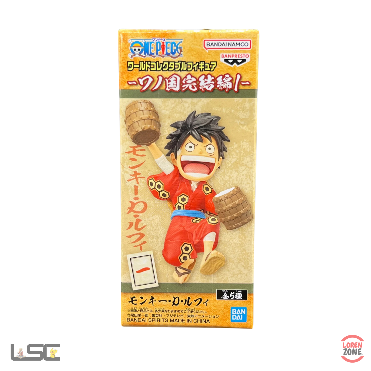 WCF World Collectables Figure - Monkey. D. Luffy Wano - One Piece